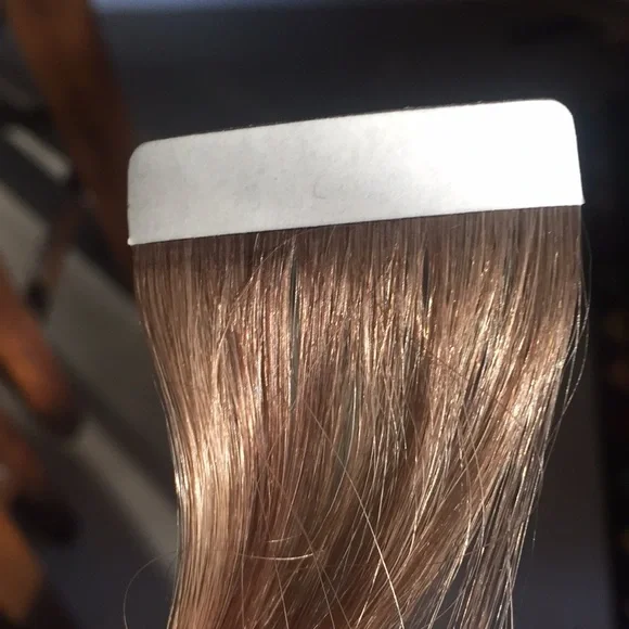Human hair 100% 18in tape ombré dark blonde/blond